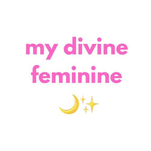 My divine feminine logo