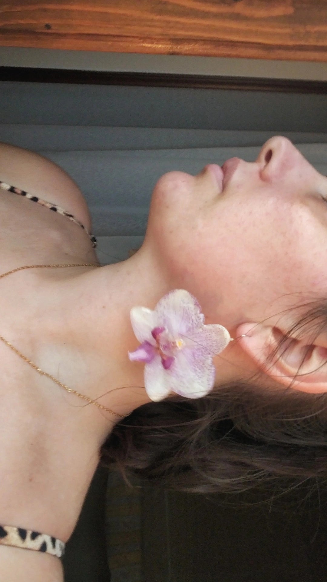 Orecchini orchidea